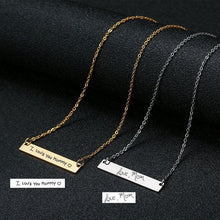 Personalised Box Name Necklace