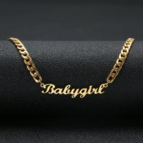 Chain Name Necklace