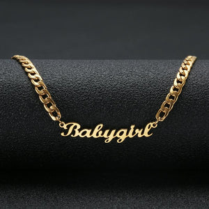 Chain Name Necklace