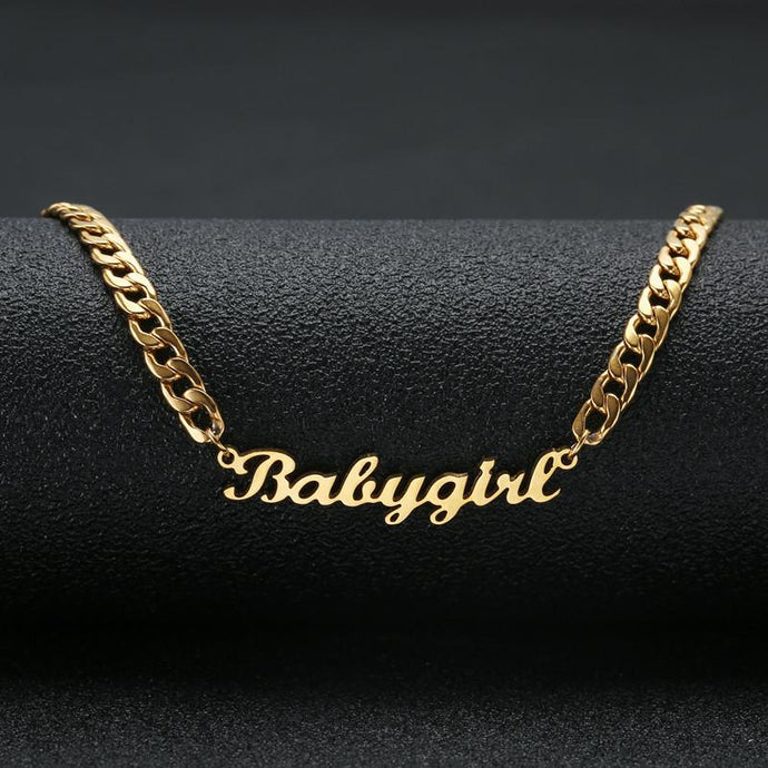 Chain Name Necklace