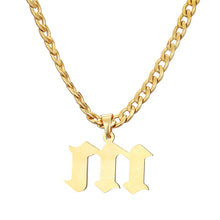 Capital Letter Necklace